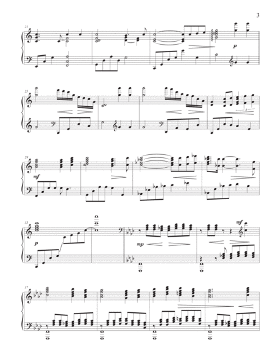 It Is Well with My Soul Piano Solo scores gallery preview page 3