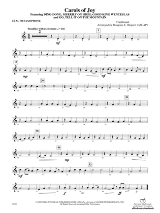 Carols of Joy: E-flat Alto Saxophone