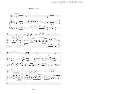 3 Sonatas Op. 3 for Piano (Harpsichord) and Flute (Violin)