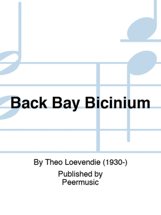 Back Bay Bicinium