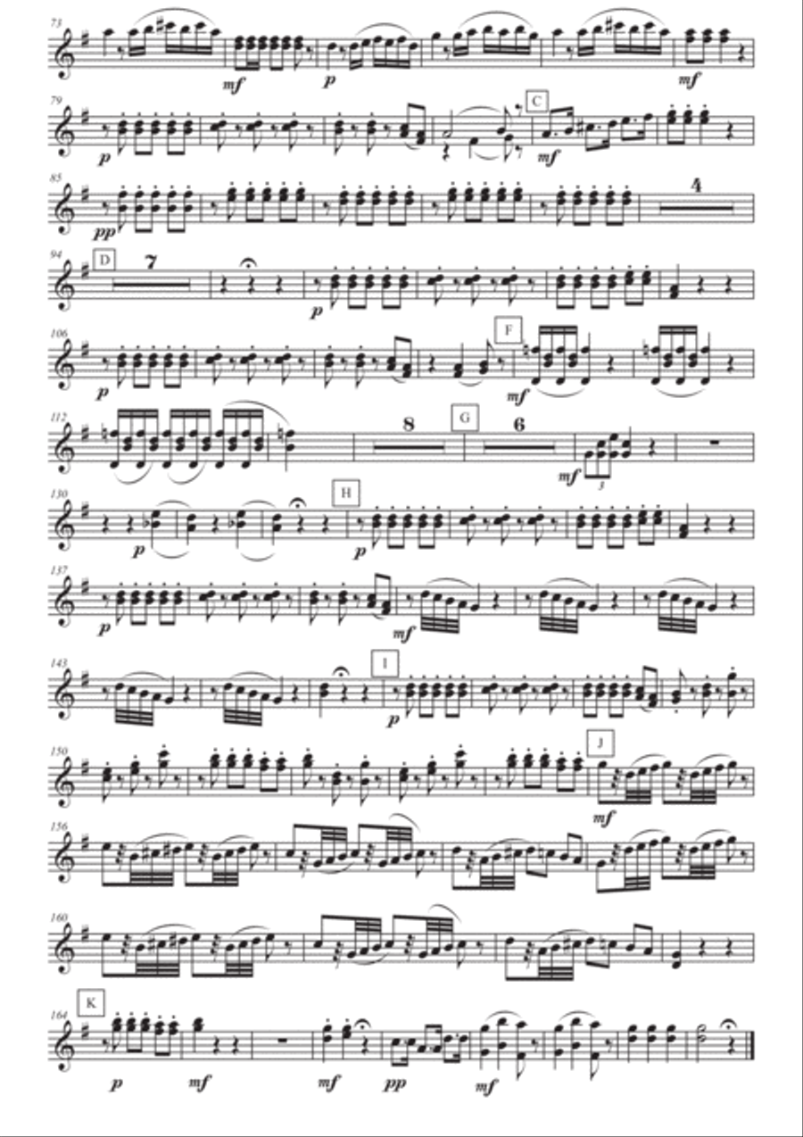 Gaetano Donizetti - Concertino in Sib maggiore - for clarinet and wind ensemble Small Ensemble scores gallery preview page 2