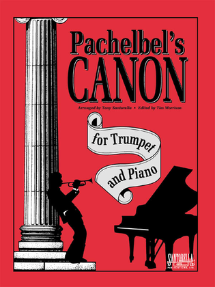 Book cover for Pachelbel's Canon for Trumpet and Piano