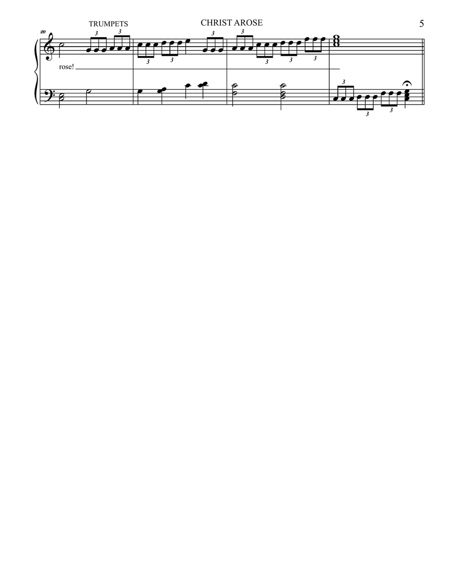 Seven Easter Hymns for Children -Piano Solos Easy Piano scores gallery preview page 5