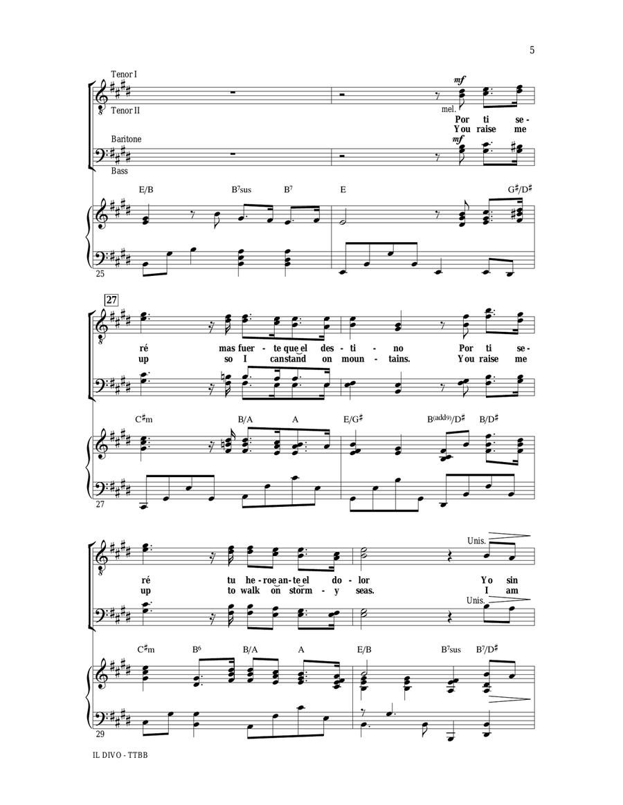 You Raise Me Up TTBB scores gallery preview page 4