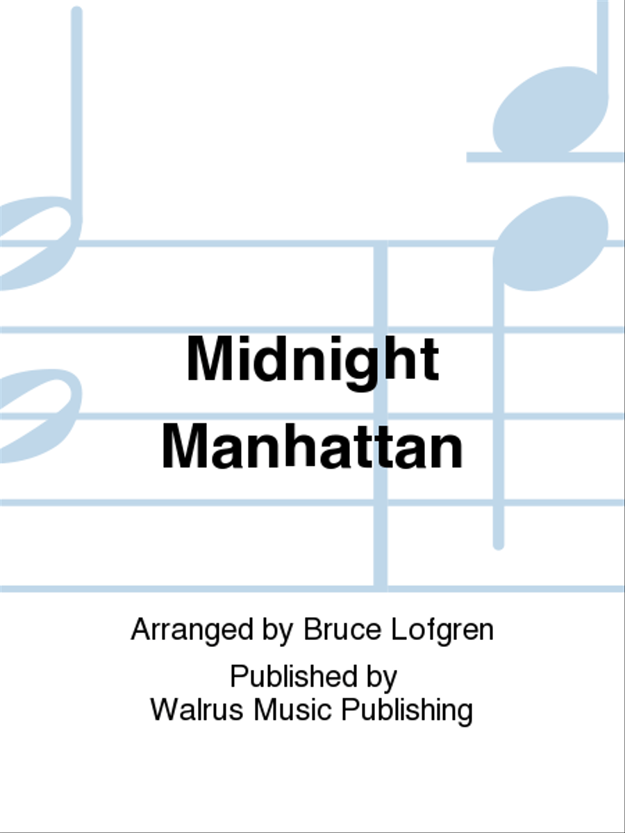 Midnight Manhattan Big Band scores gallery preview page 1