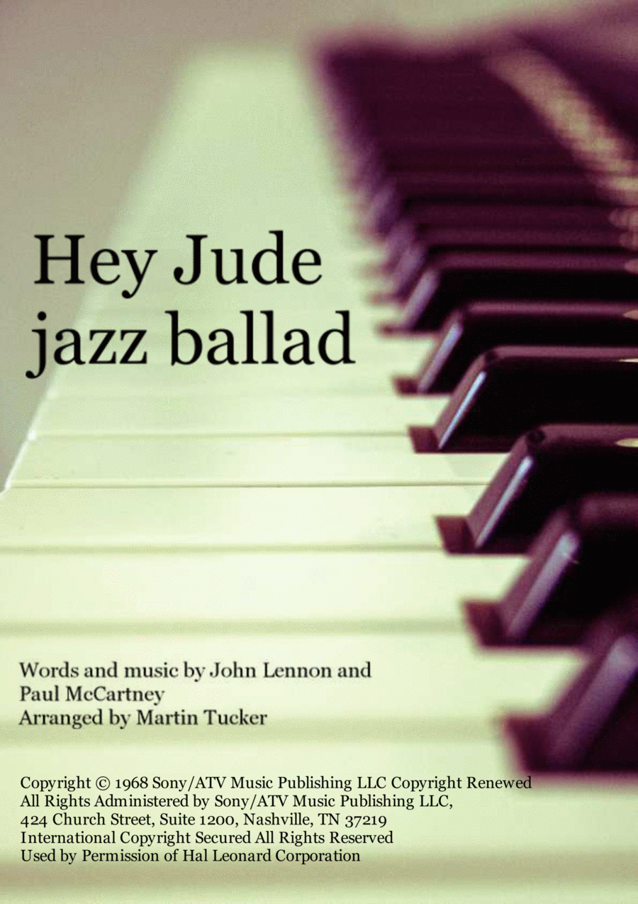 Hey Jude Hey Jude Piano Solo scores gallery preview page 1