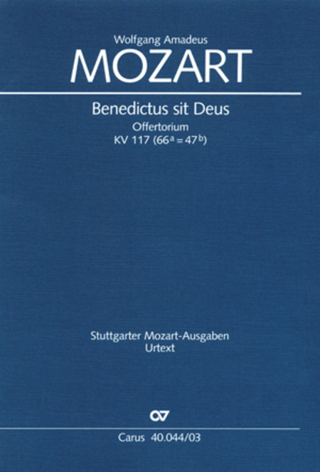 Benedictus sit Deus Pater