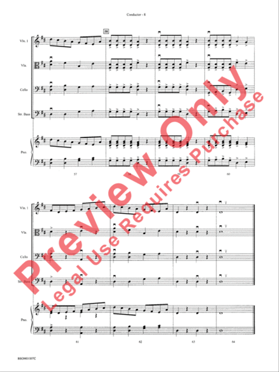 Deck the Halls String Orchestra scores gallery preview page 11