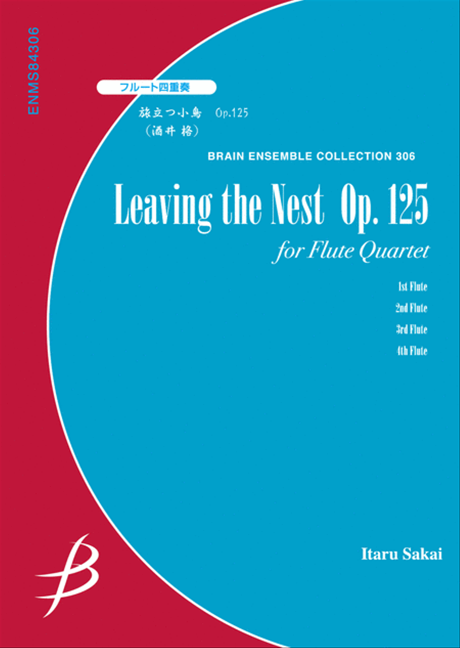 Leaving the Nest Op. 125 - Flute Quartet Flute Quartet scores gallery preview page 1