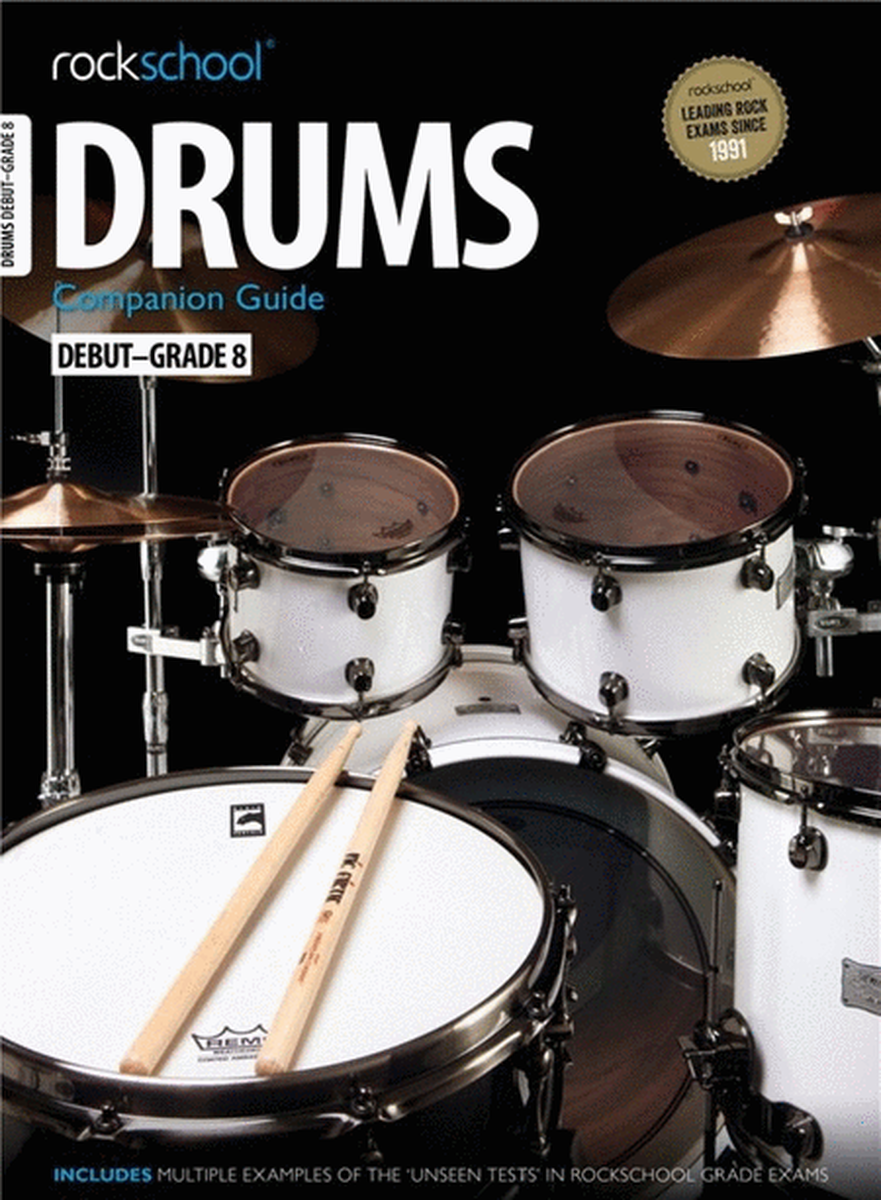Rockschool Drums Companion Guide Book/CD