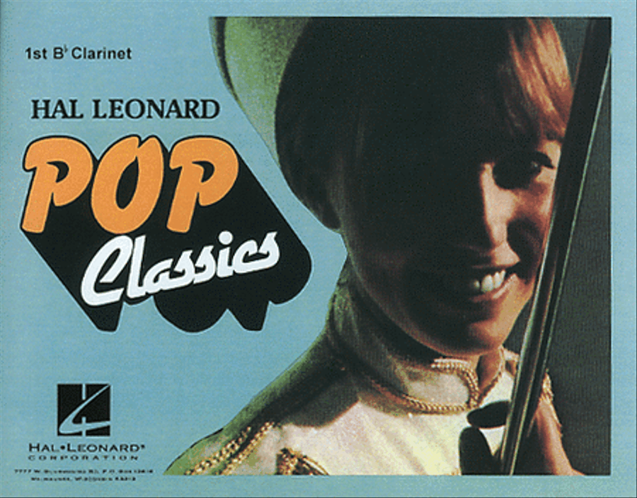 Hal Leonard Pop Classics – 1st Bb Clarinet Marching Band scores gallery preview page 1