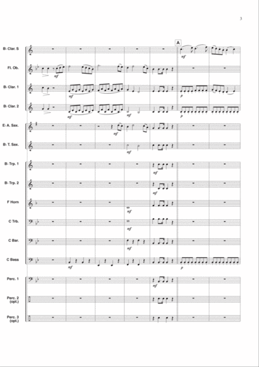 Concertino Classico Concert Band scores gallery preview page 3
