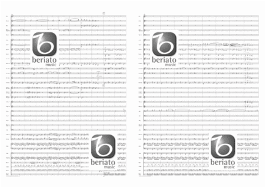 In the Shadow of Napoleon Concert Band scores gallery preview page 19