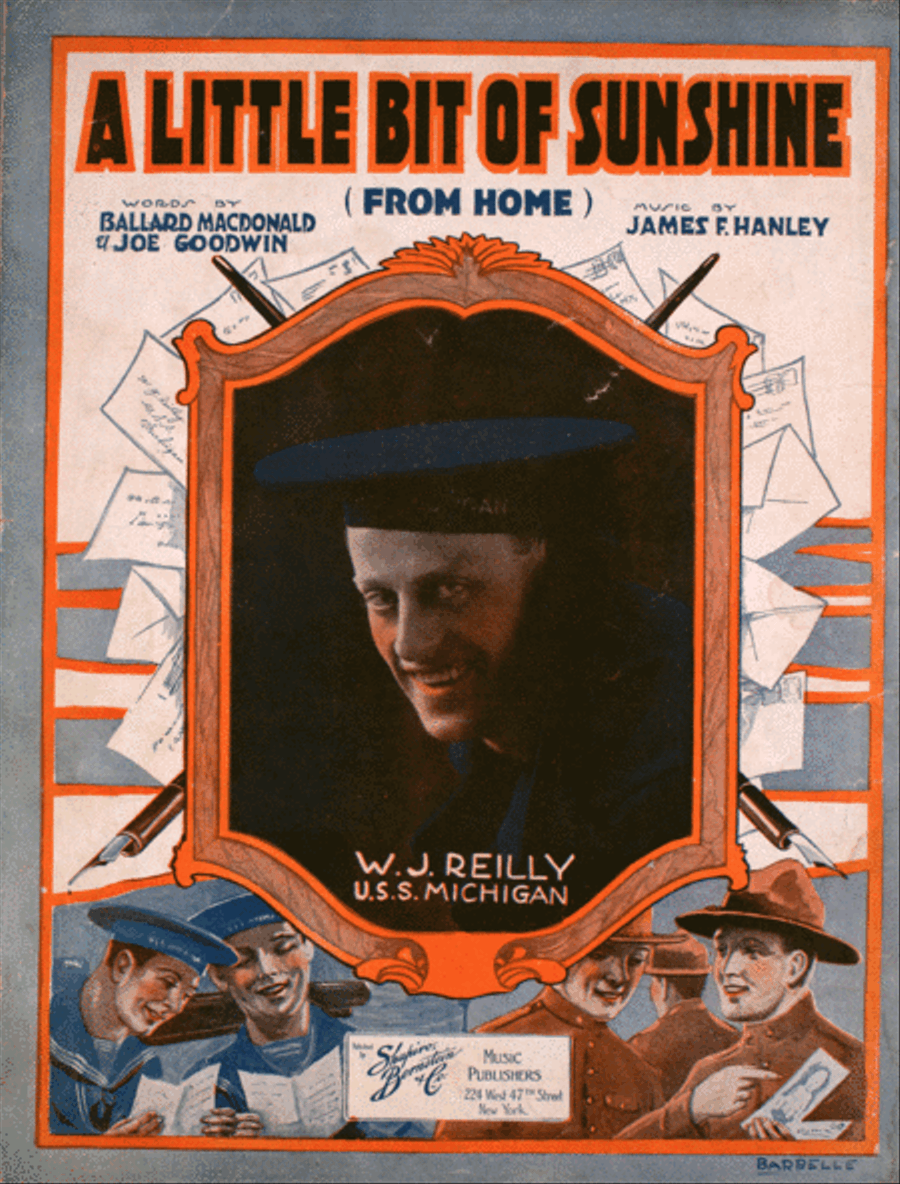 A Little Bit of Sunshine (From Home) Voice scores gallery preview page 1