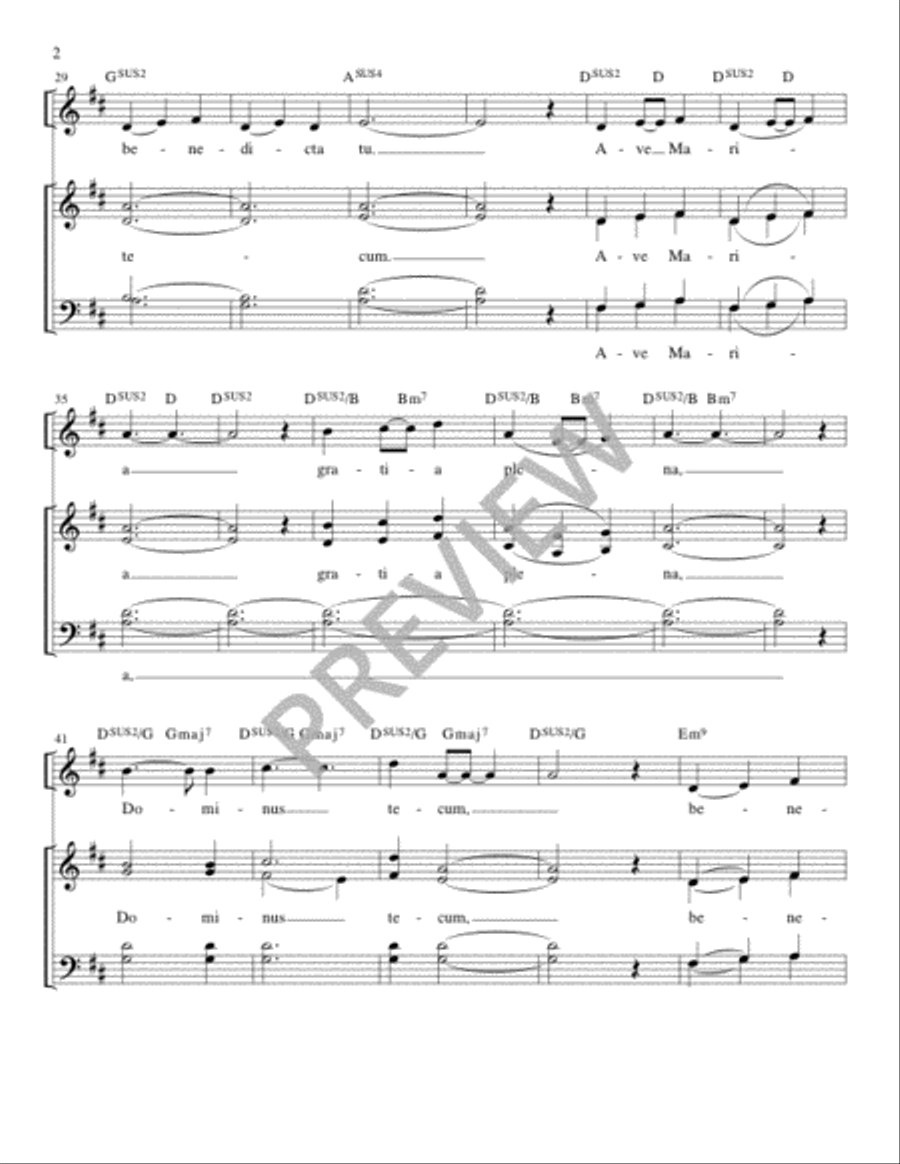 Ave Maria - Guitar edition Guitar scores gallery preview page 2