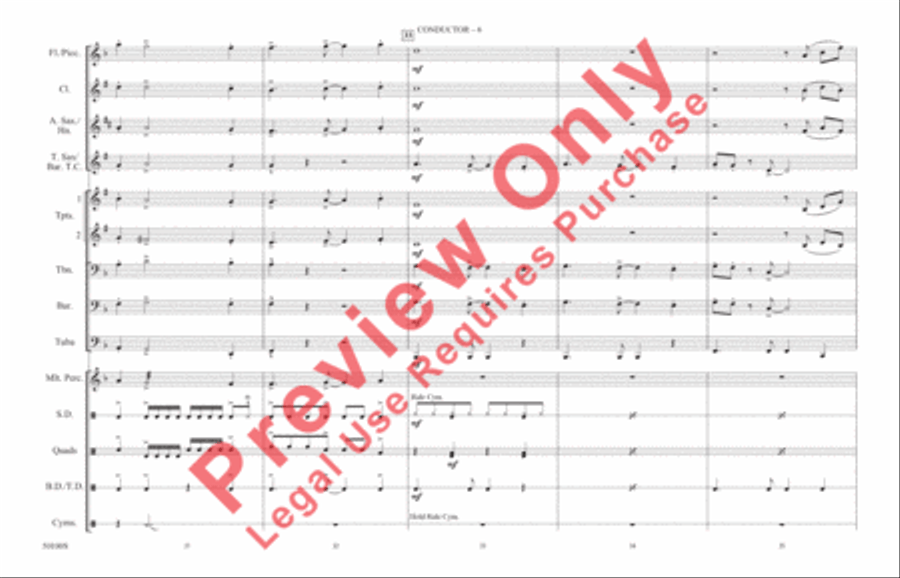 Changes Marching Band scores gallery preview page 7