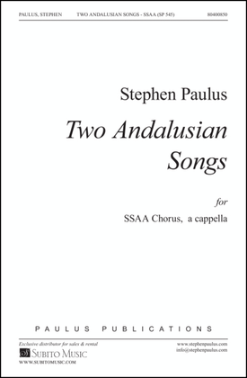 Book cover for Two Andalusian Songs