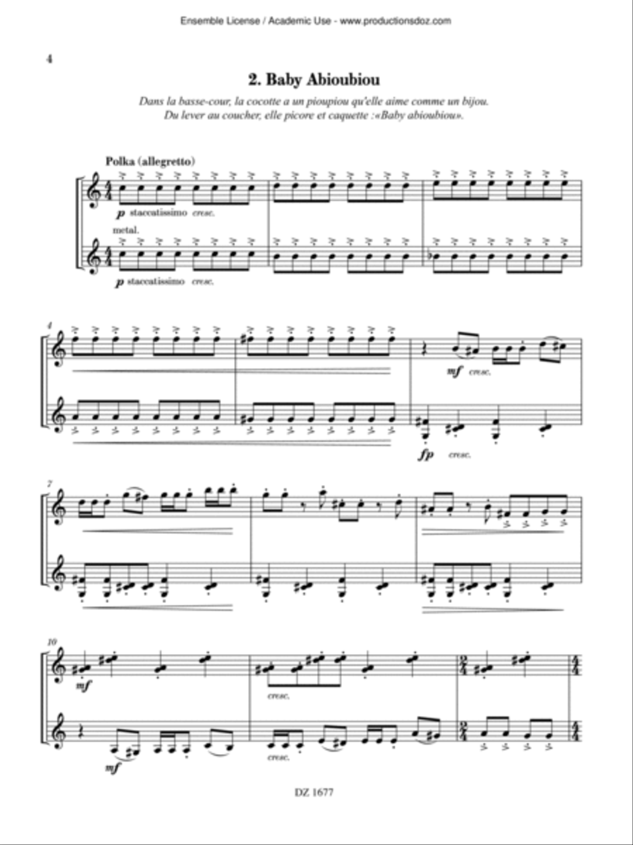 Livre d’enfant Livre d’enfant Mandolin scores gallery preview page 4