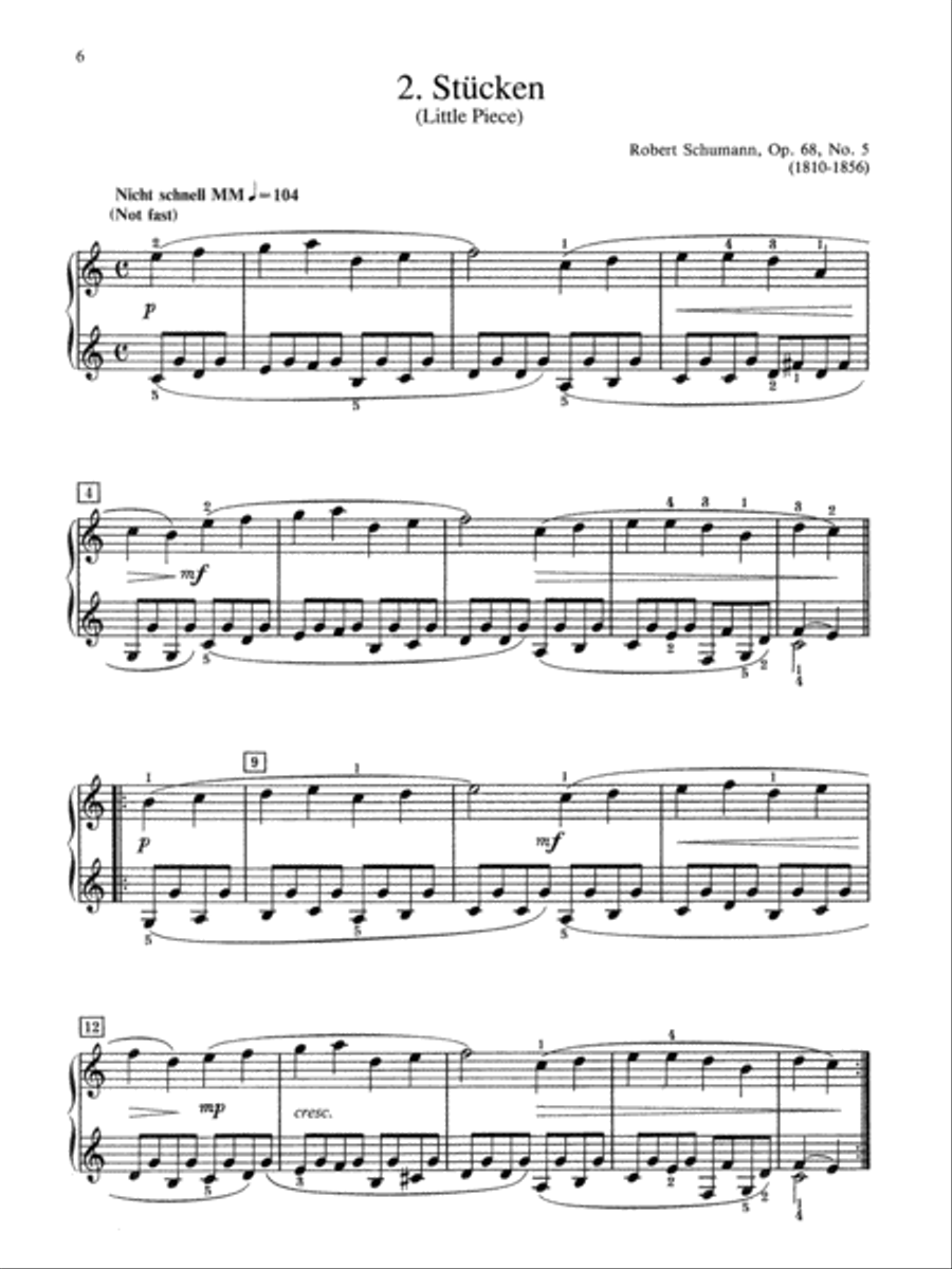 Everybody's Perfect Masterpieces, Volume 3 Easy Piano scores gallery preview page 3