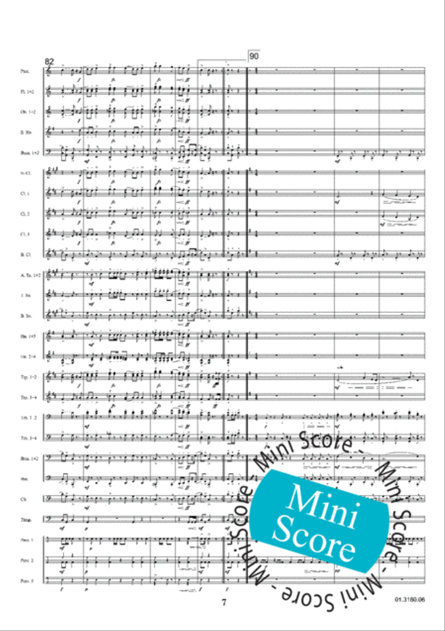 Toward a New Life Toward a New Life Concert Band scores gallery preview page 11