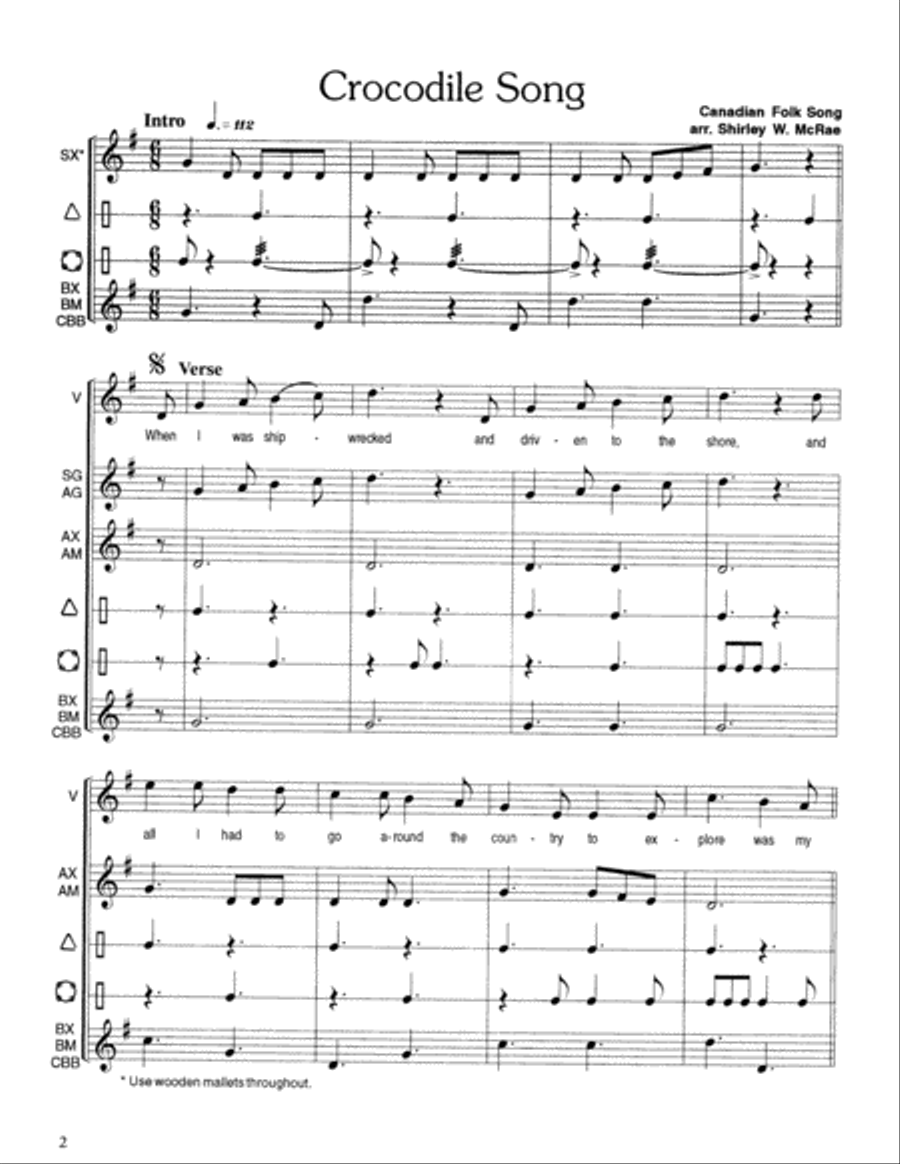 Sing 'Round the World Vol. 2 Unison Choir scores gallery preview page 4