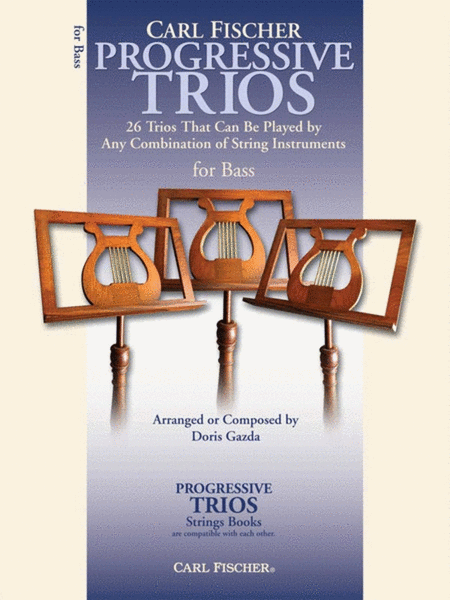 Progressive Trios 26 Bass Arr Gazda