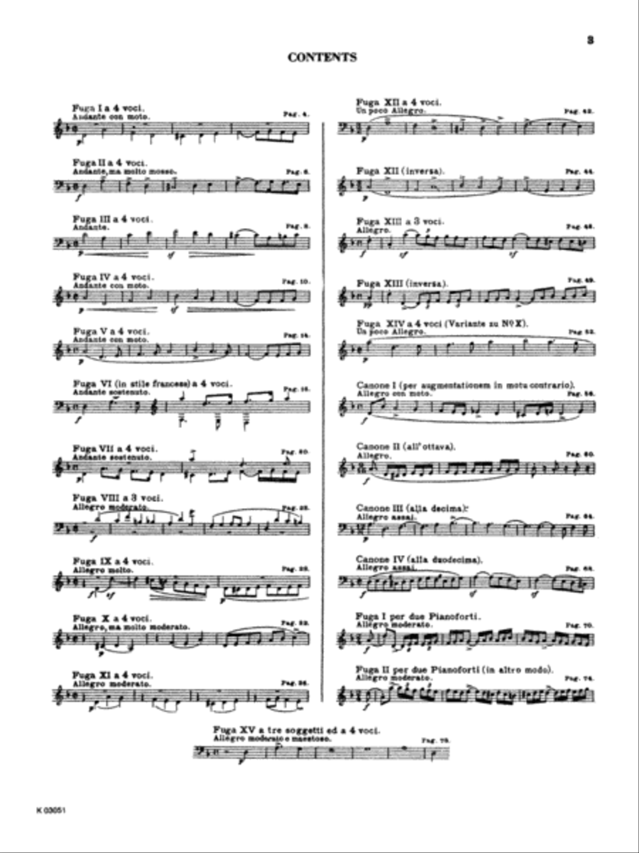 The Art of the Fugue Piano Solo scores gallery preview page 6