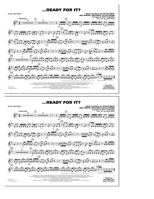 Book cover for ...Ready for It? - 3rd Bb Trumpet