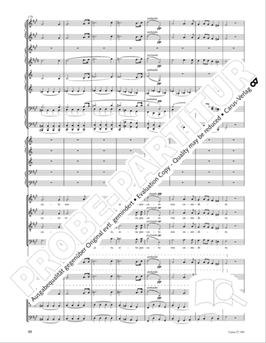 Te Deum Te Deum 4-Part scores gallery preview page 49