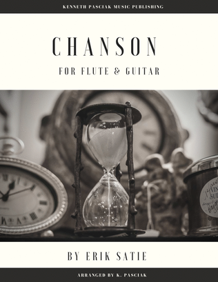 Book cover for Chanson (for Flute or Violin and Guitar)