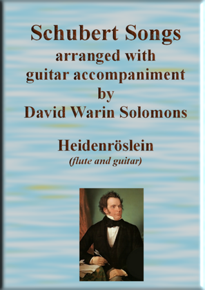 Book cover for Heidenröslein for flute and guitar
