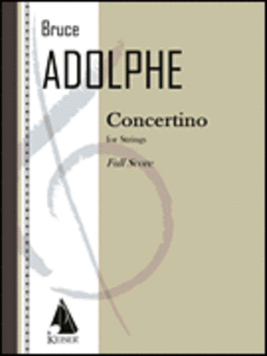 Concertino for Strings - Full Score