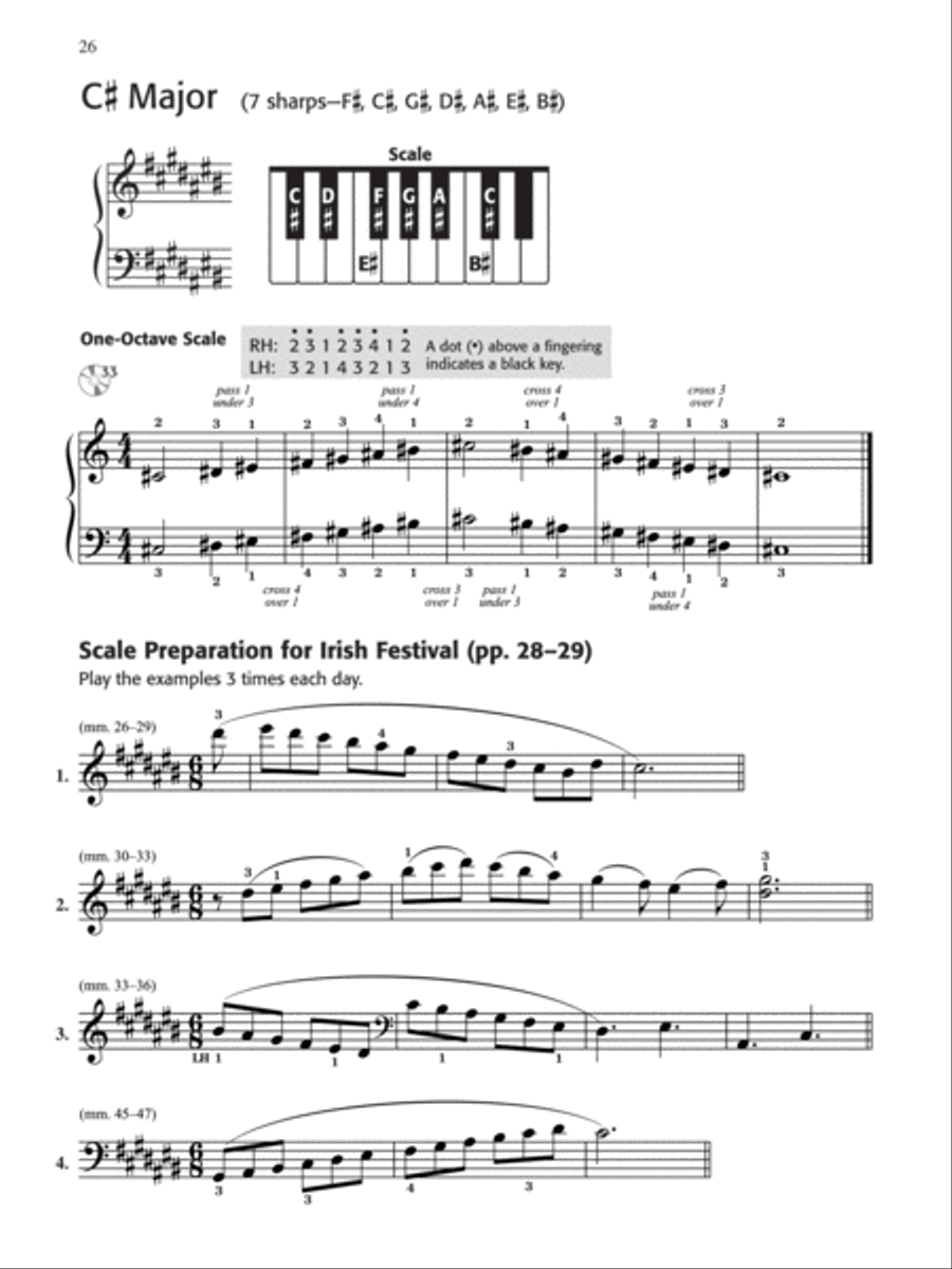 Not Just Another Scale Book, Book 2 Piano Method scores gallery preview page 9