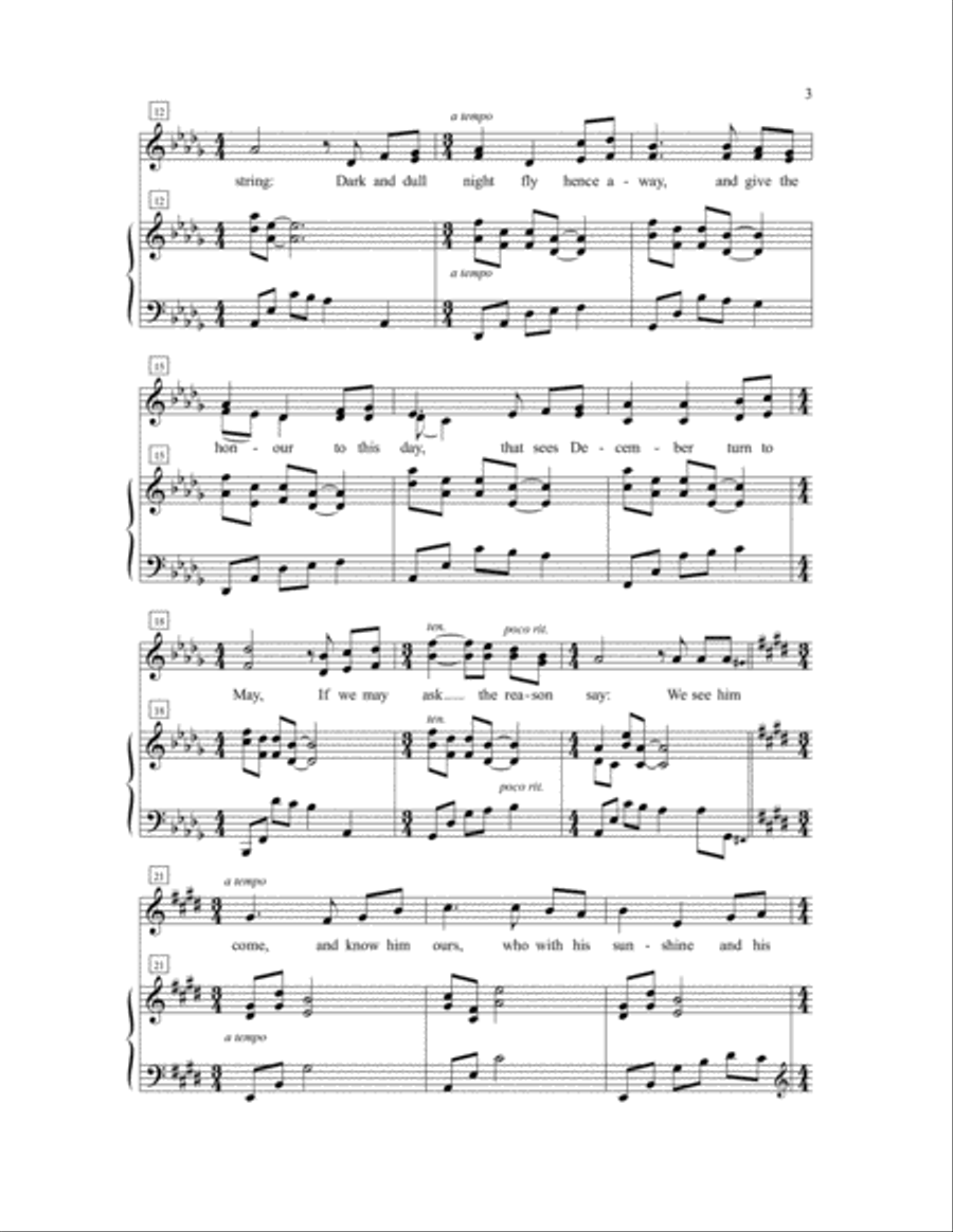 What Sweeter Music SSA scores gallery preview page 3