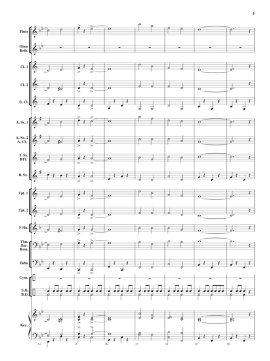 Discover America Discover America Concert Band scores gallery preview page 4