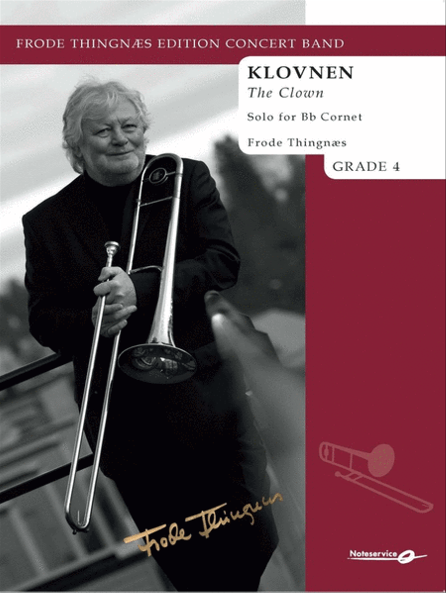 Klovnen - Solo for Bb Cornet Concert Band scores gallery preview page 1