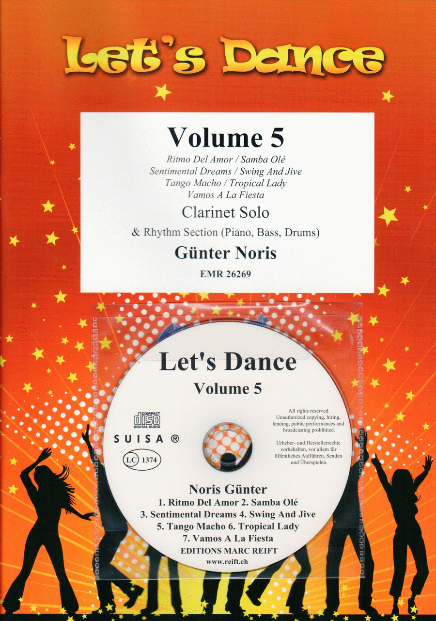 Let's Dance Volume 5 Clarinet scores gallery preview page 1
