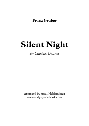 Book cover for Silent Night - Clarinet Quartet