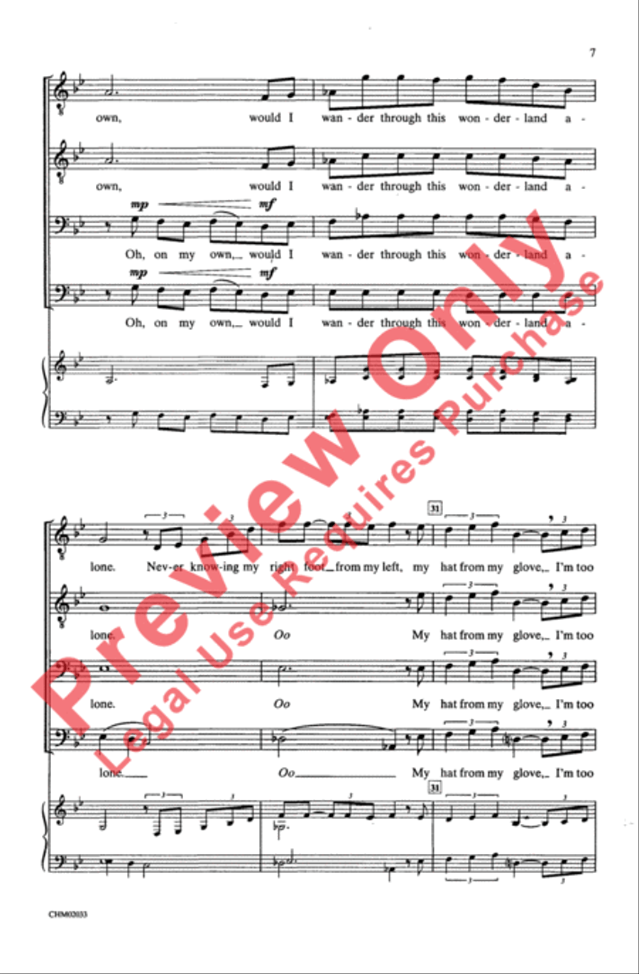 Misty 4-Part scores gallery preview page 7