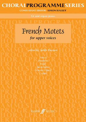 Book cover for French Motets