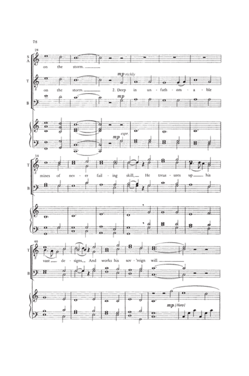 Melodious Accord: A Concert of Praise (Choral Score) image number null
