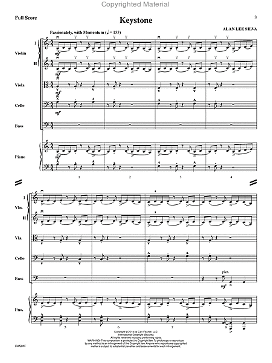Keystone String Orchestra scores gallery preview page 2