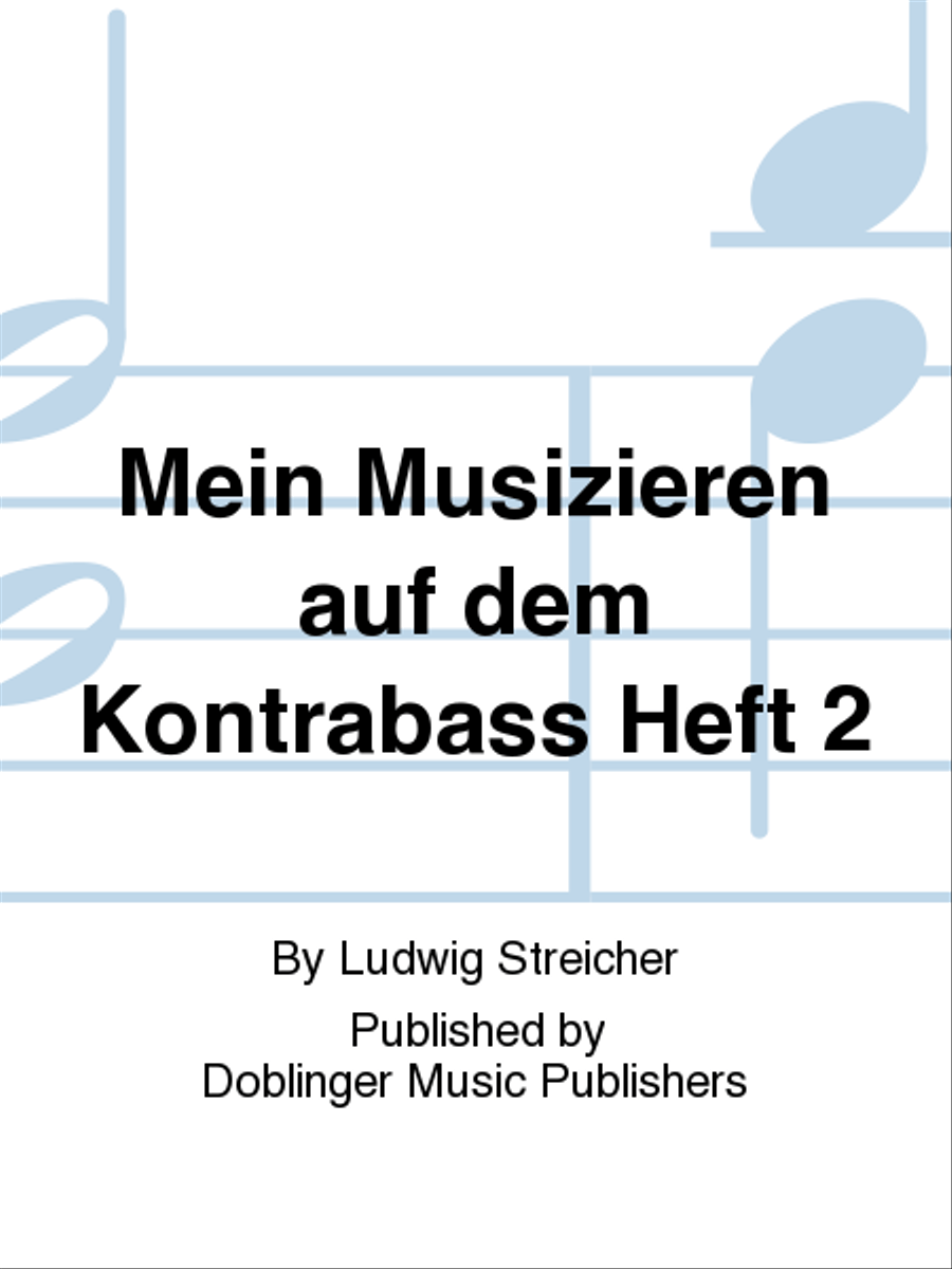 Mein Musizieren auf dem Kontrabass Heft 2 Double Bass scores gallery preview page 1