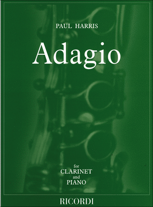 Book cover for Adagio Cl + Pf