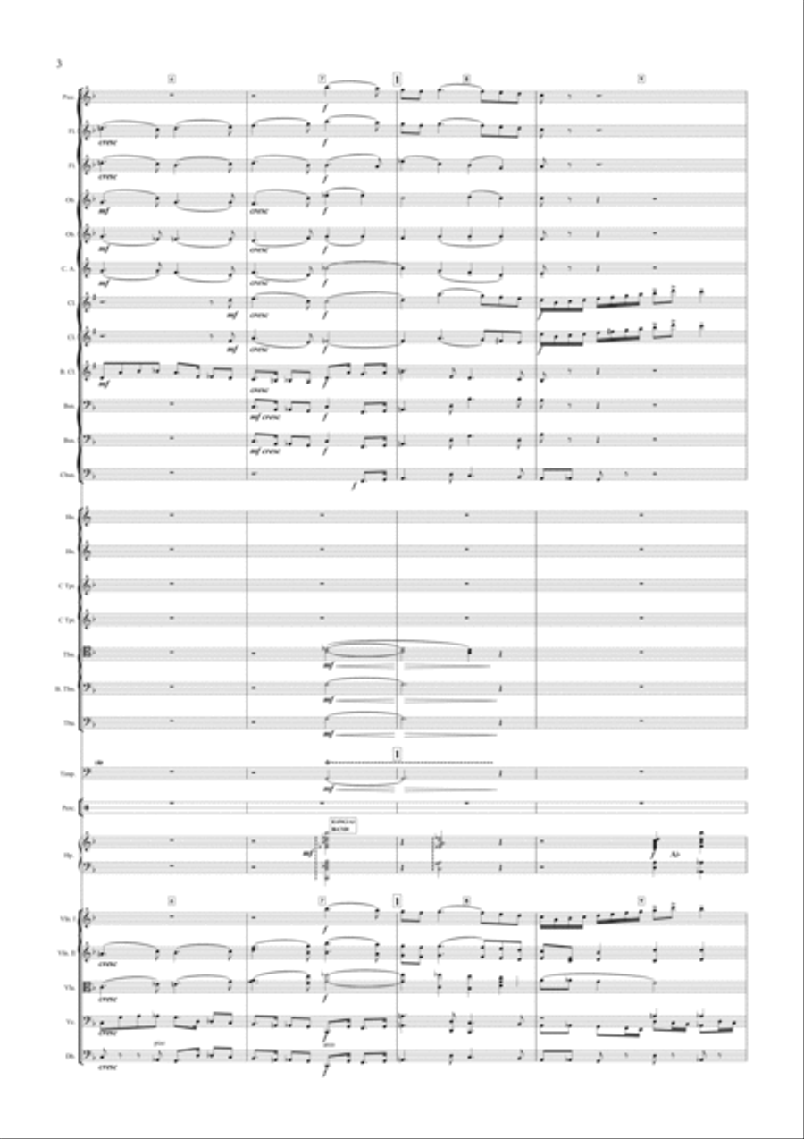 Symphonic Study(2nd edn) Full Orchestra scores gallery preview page 4