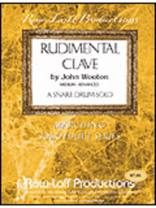 Book cover for Rudimental Clave - Snare Drum