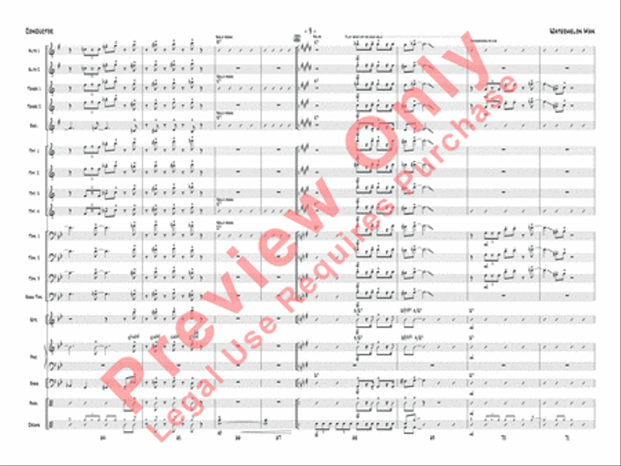 Watermelon Man Jazz Ensemble scores gallery preview page 36