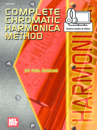 Book cover for Complete Chromatic Harmonica Method