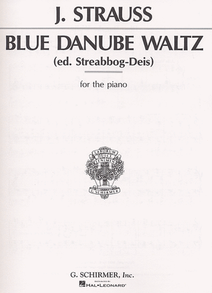 Book cover for Blue Danube Waltz, Op. 314/Op. 86