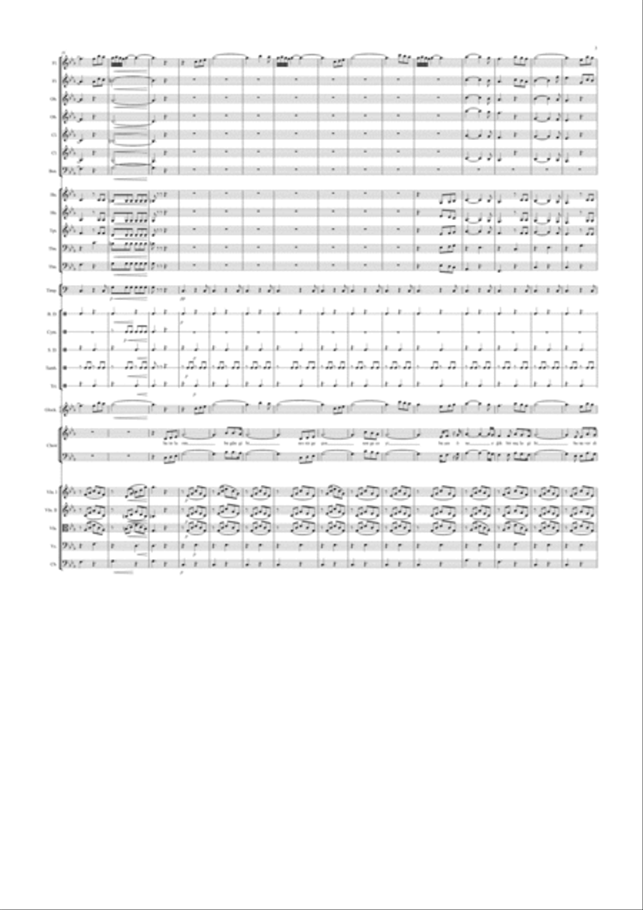 Kol Dugmeleri Full Orchestra scores gallery preview page 3